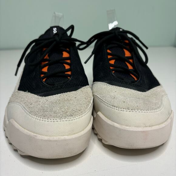 Sorel Ona 718 Black, White Low Suede Sneaker 11 - Picture 9 of 10